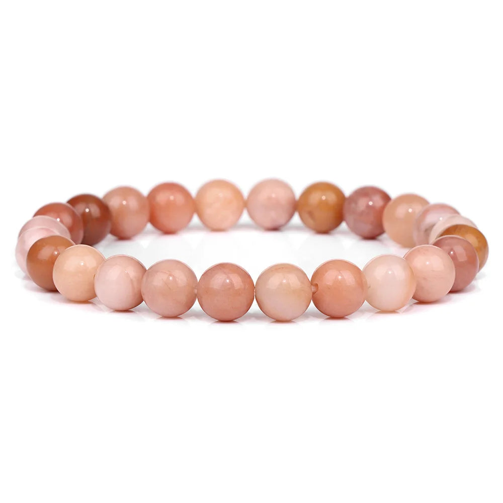 Pink Series 2 Natural Stone Bracelets