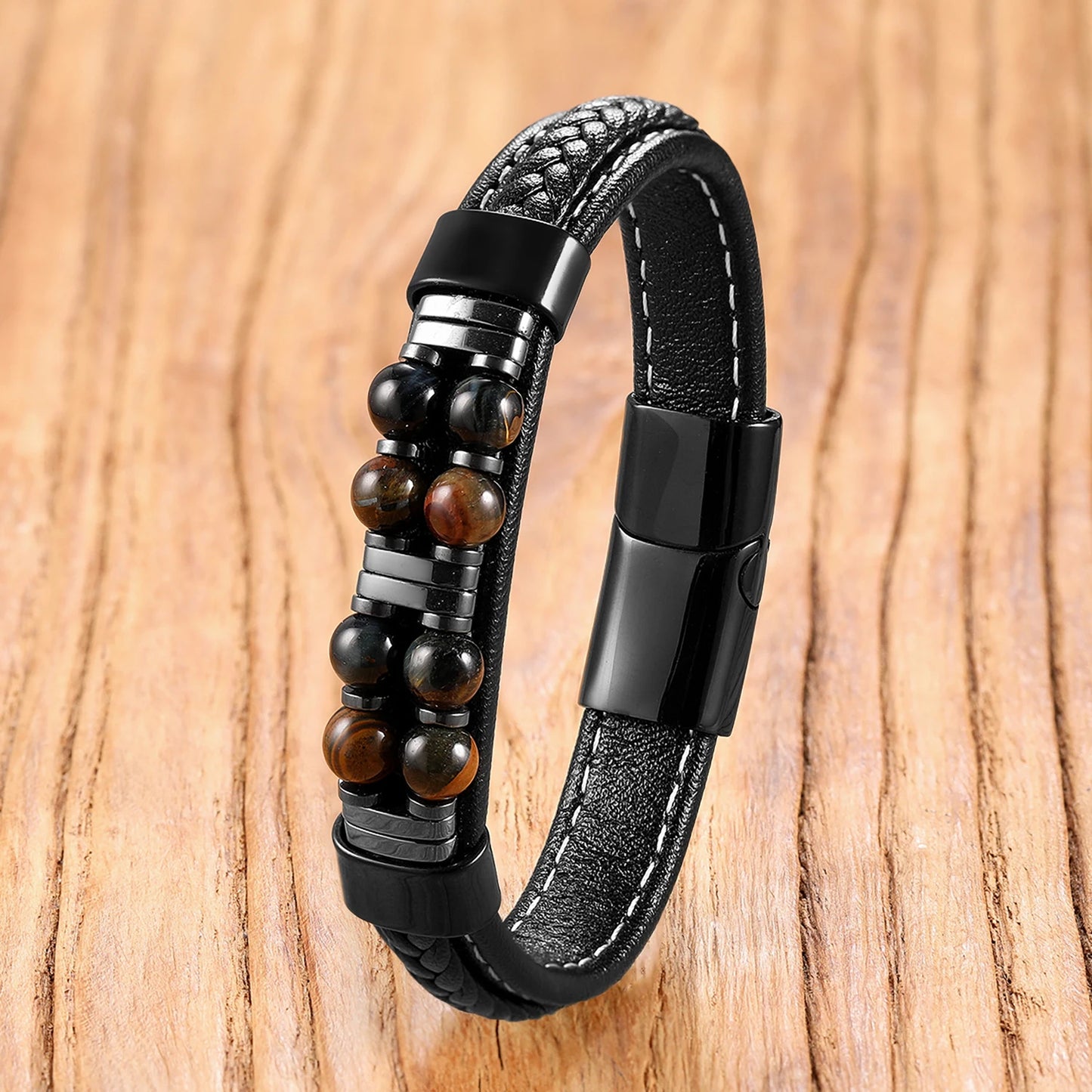 13 Styles Natural Stone Bead Bracelets