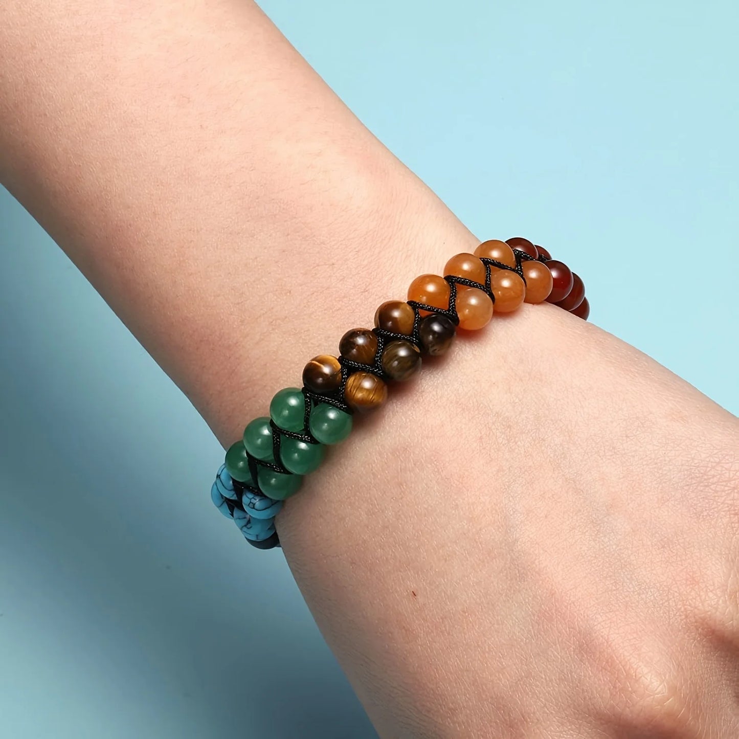 Amazing 7 Chakra Treatment Crystal Bracelet