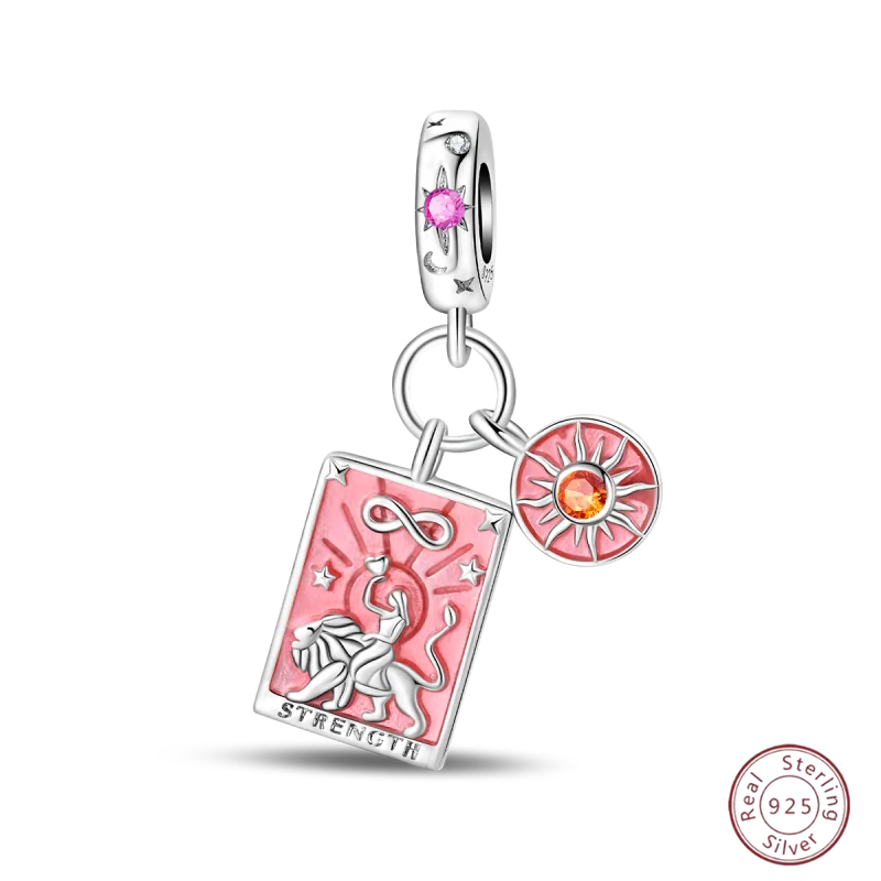 Magic Tarot Sun Moon Stars Charms Pendants