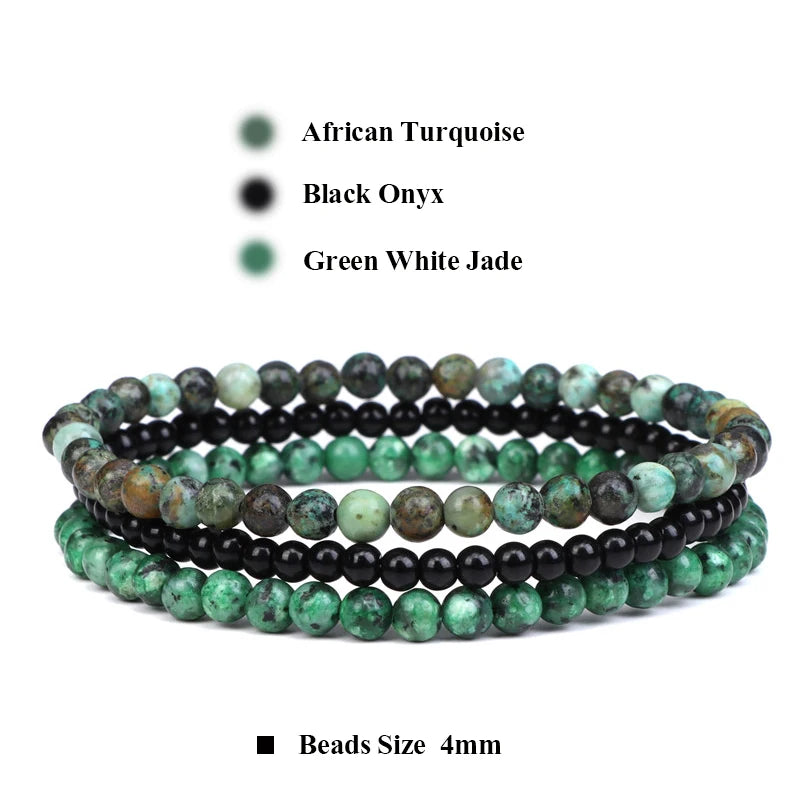 Mix Match 3pcs Beads Bracelets Sets