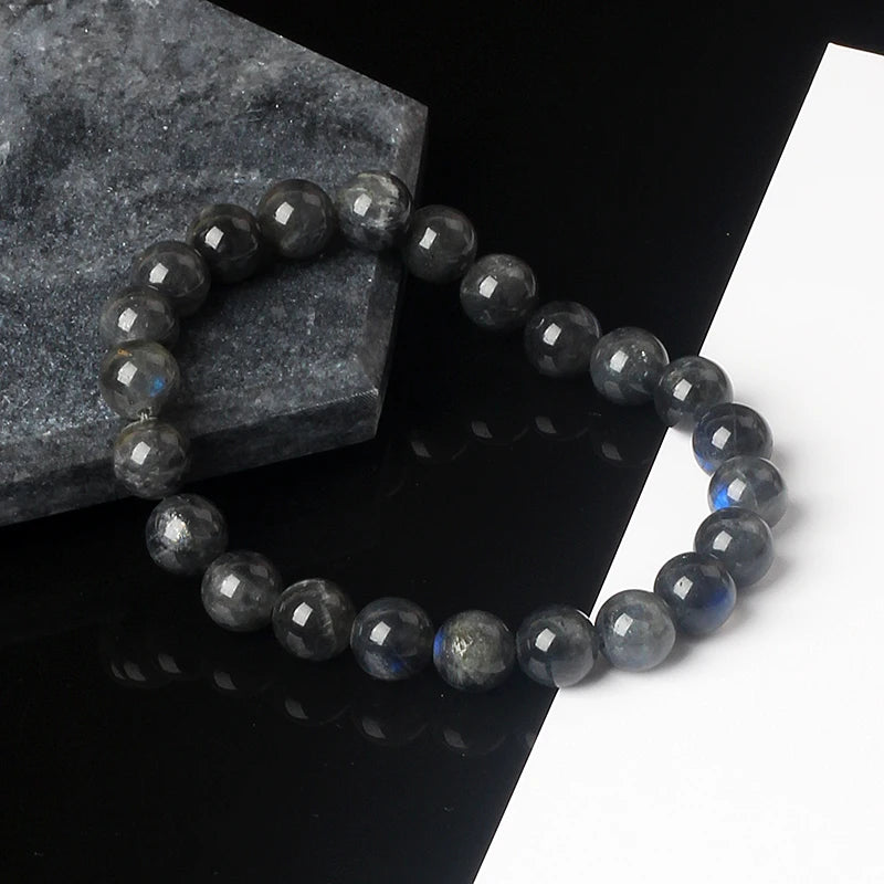Original Blue Moonstone India Labradorite Beads Bracelets