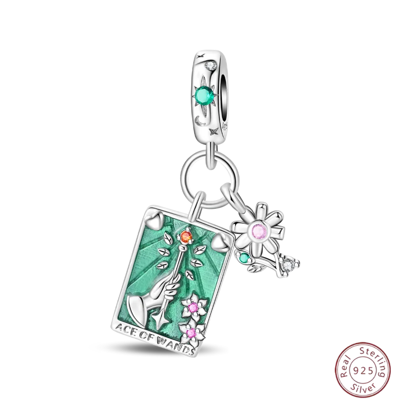Magic Tarot Sun Moon Stars Charms Pendants