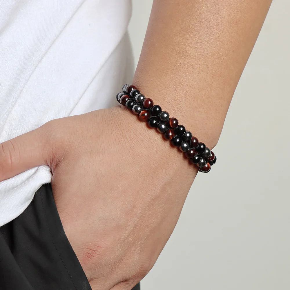 Double-layer Powerful Distance Charm Bracelets
