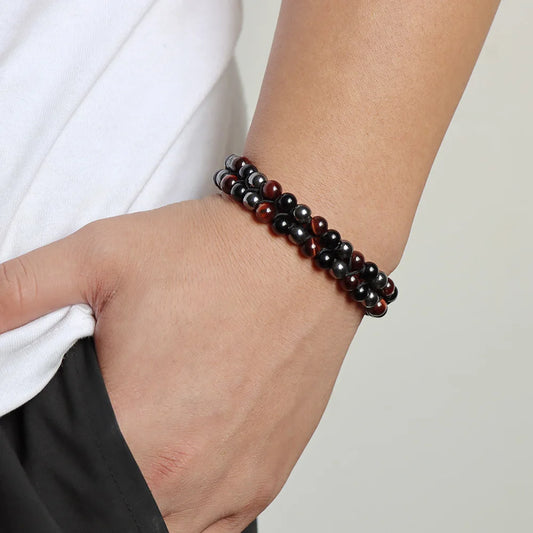 Double-layer Powerful Distance Charm Bracelets