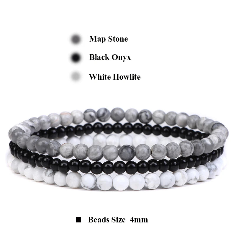 Mix Match 3pcs Beads Bracelets Sets