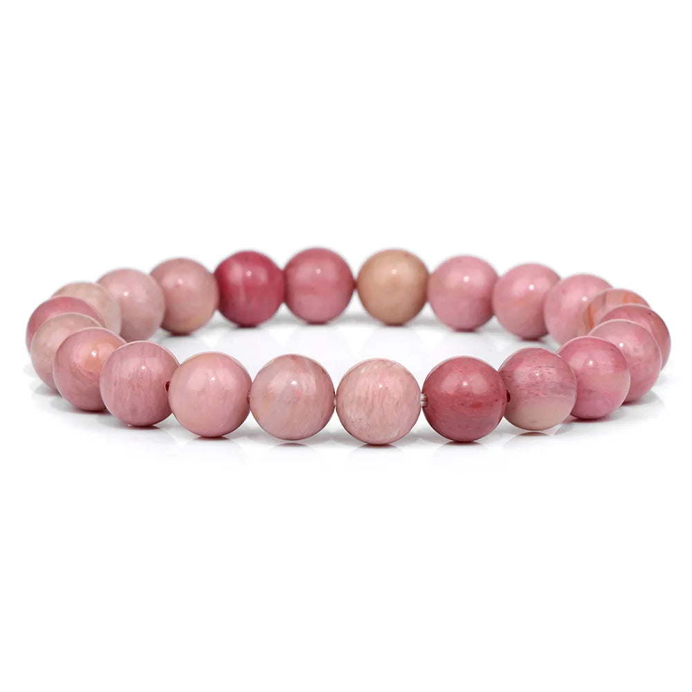 Pink Stone Series Beaded Bracelets