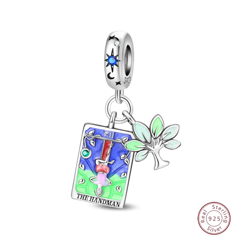 Magic Tarot Sun Moon Stars Charms Pendants