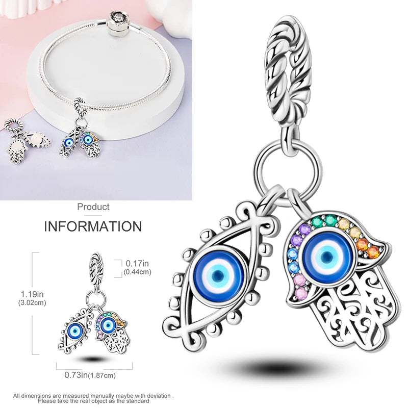 Explore Vibrancy Silver Array Charms Pendants