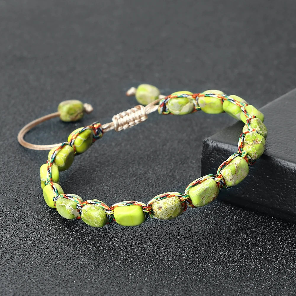 Emperor Natural Stone Beaded Bracelet