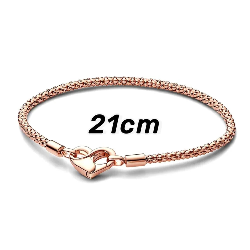 Exquisite Unlimited Love Heart Studded Charm Necklace & Bracelet