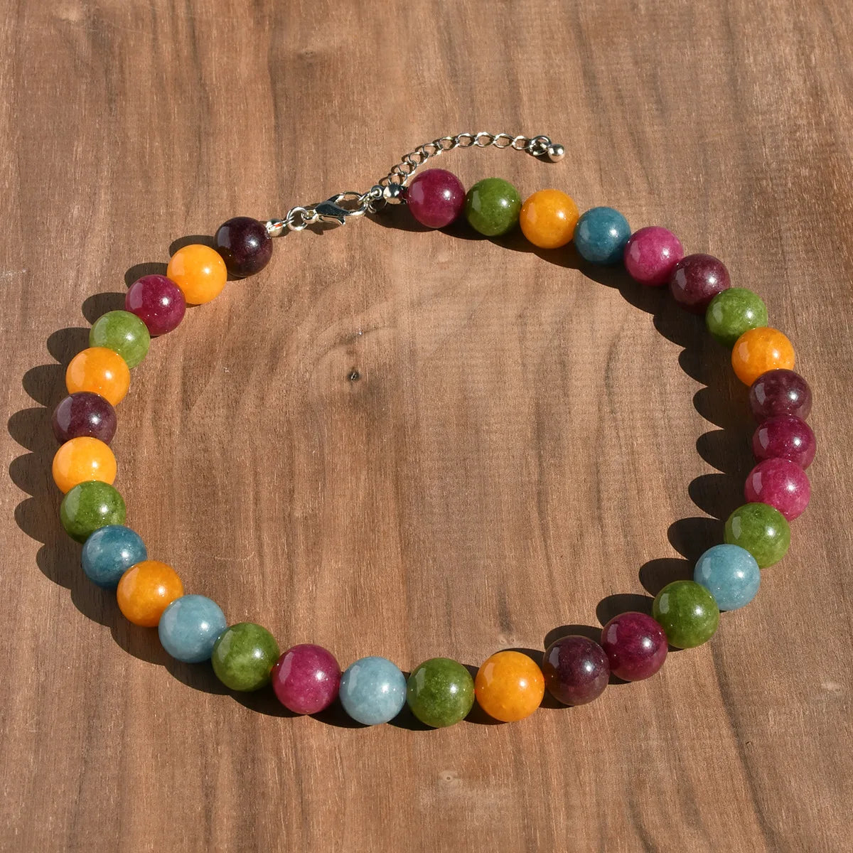 Shimmering Bohemia Crystal Bead Necklace