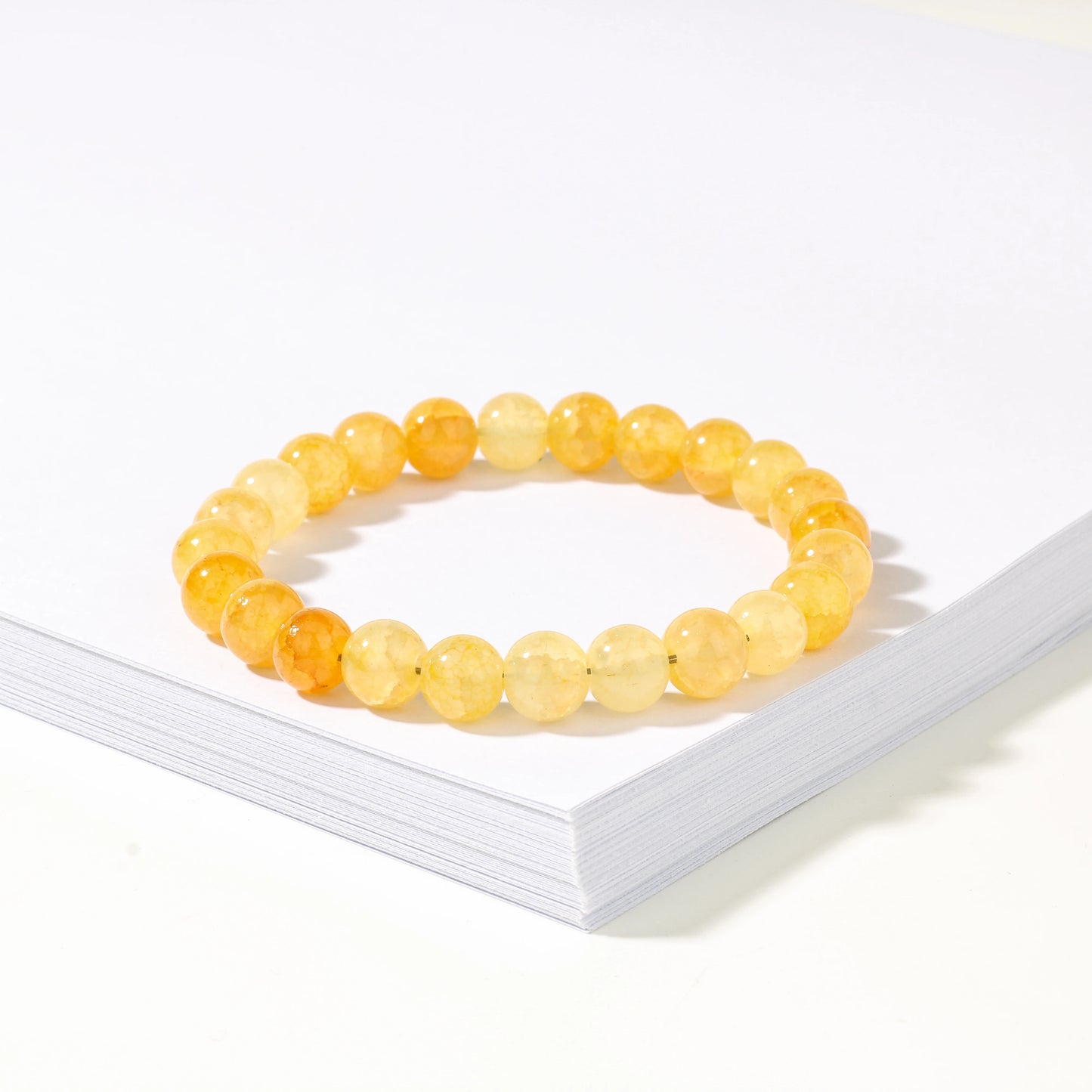 Blooming Autumn Citrine Natural Stone Bracelets