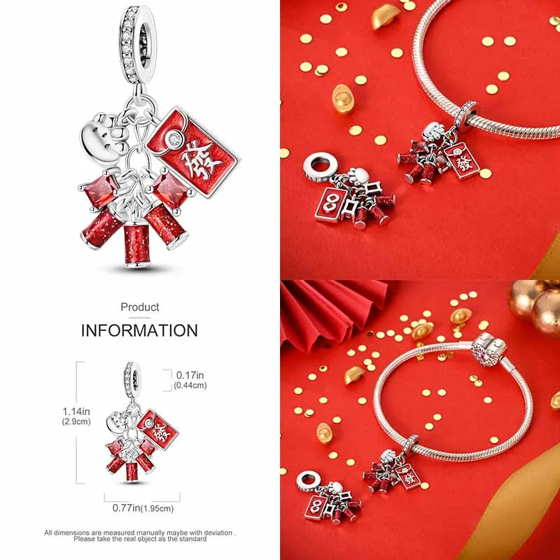 Explore Vibrancy Silver Array Charms Pendants