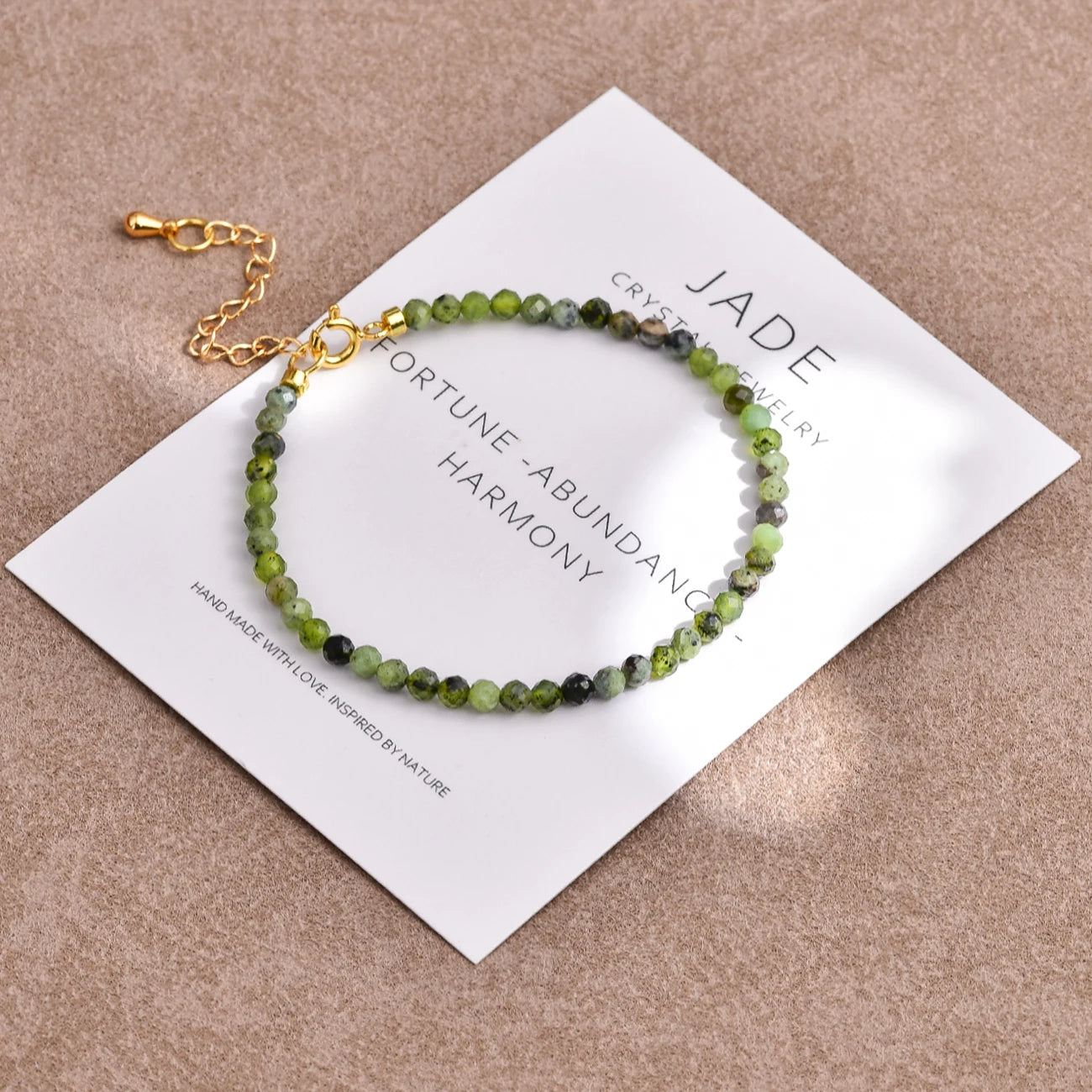 Dainty Healing Crystal Modern Design Bracelets