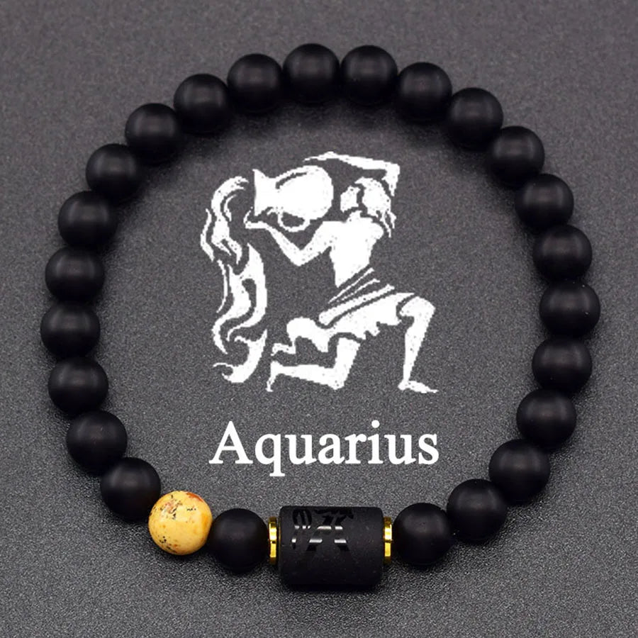 Crystal Cosmic Zodiac Sign Bracelet Constellation Bracelet