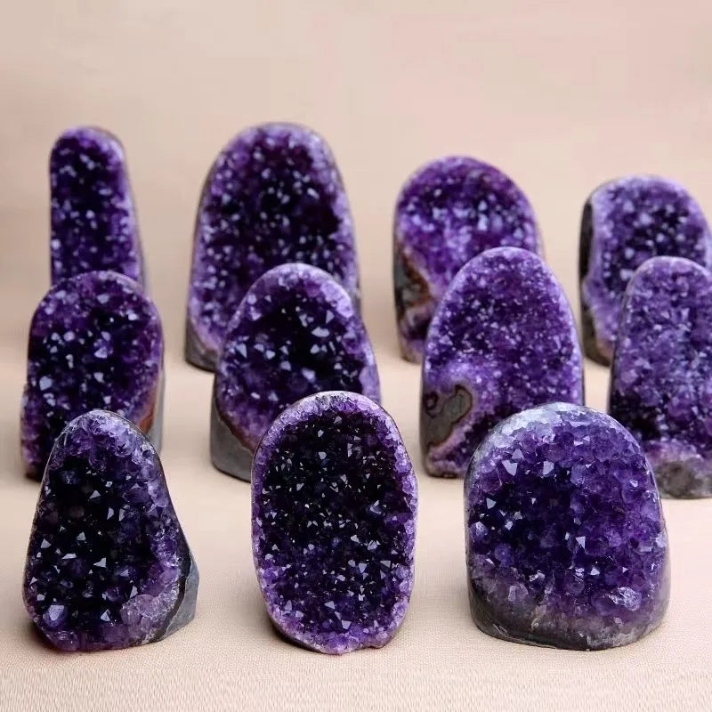Uruguay Amethyst Cave Purple Deode Ornaments Treasure Basin