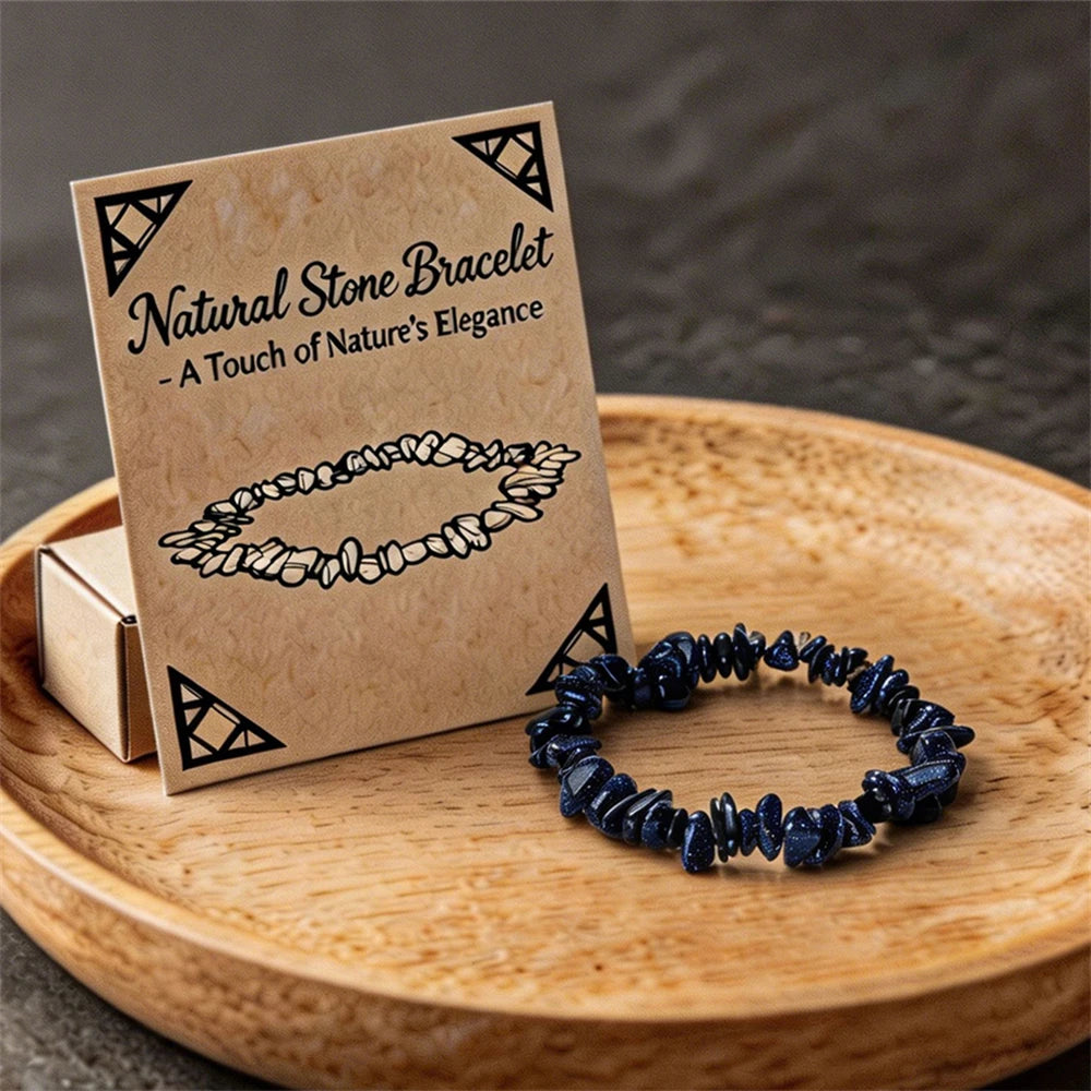 Enhanced Nature Stone Bracelets