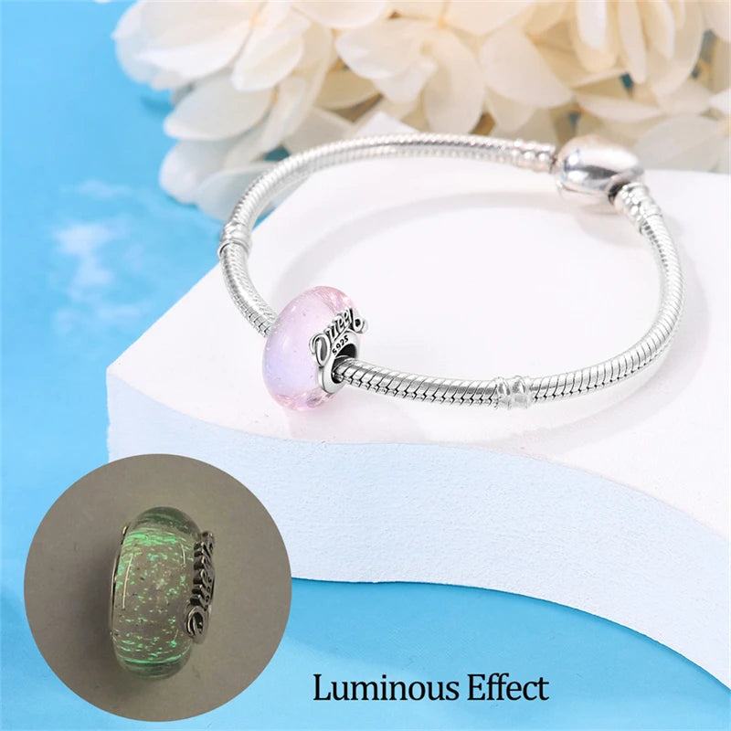 Luminous Glass Charms Beads