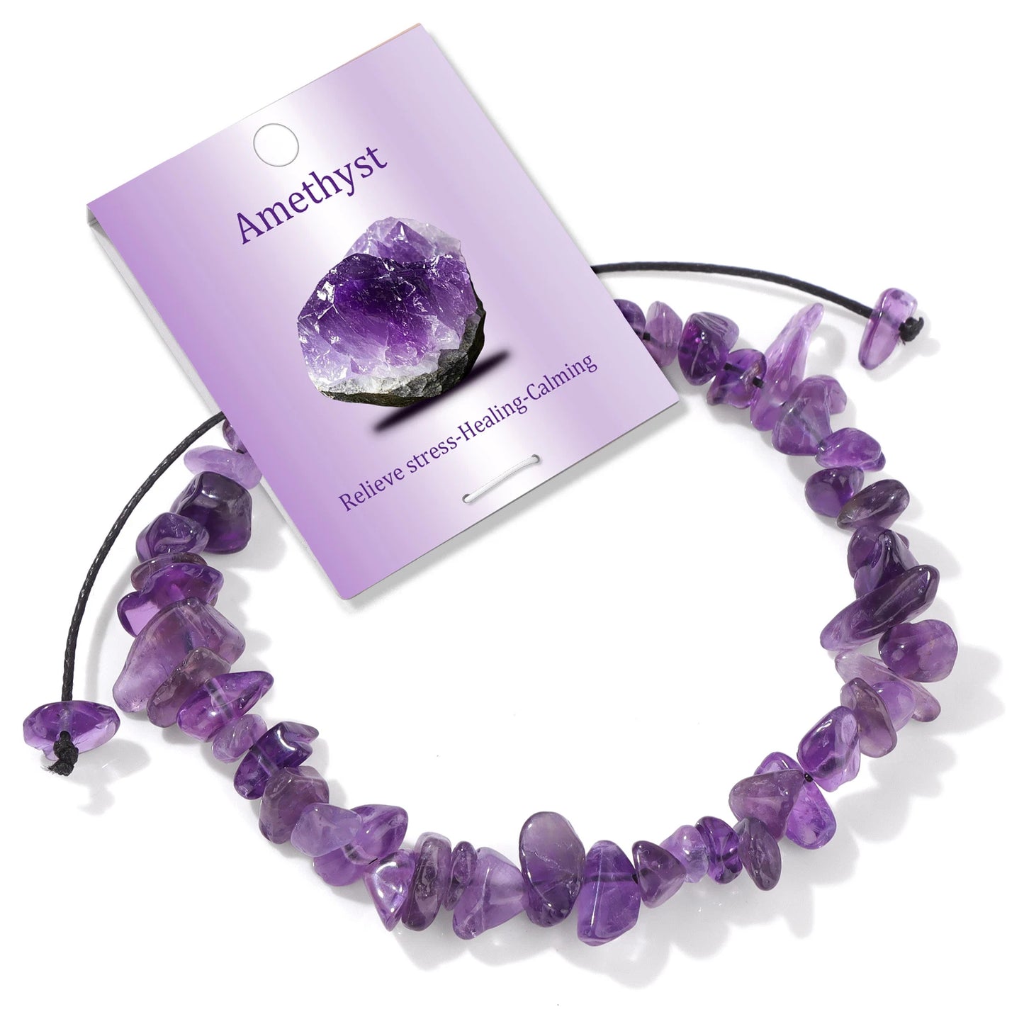 Energy Restoration Natural Stone Chip Beads Bracelet