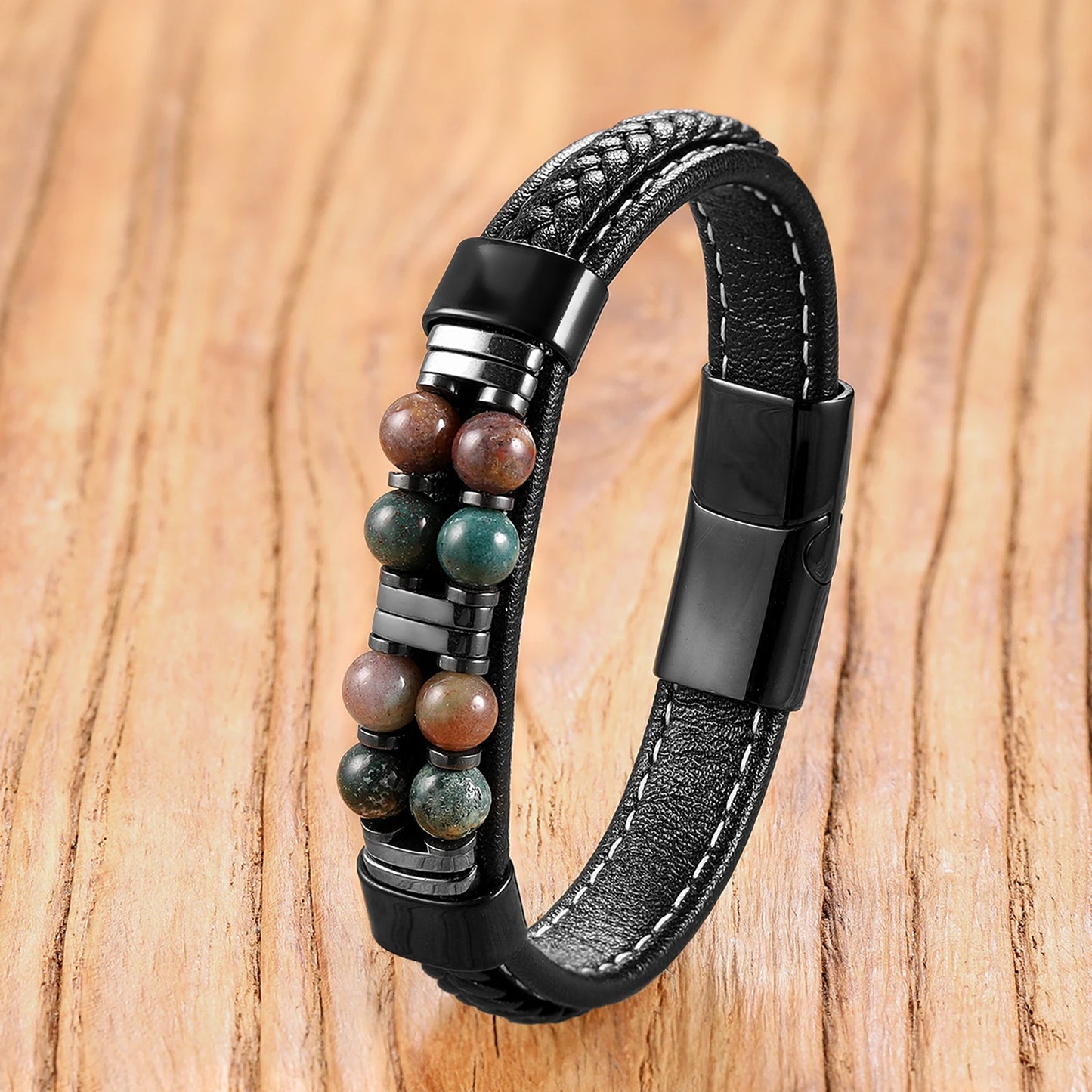 13 Styles Natural Stone Bead Bracelets