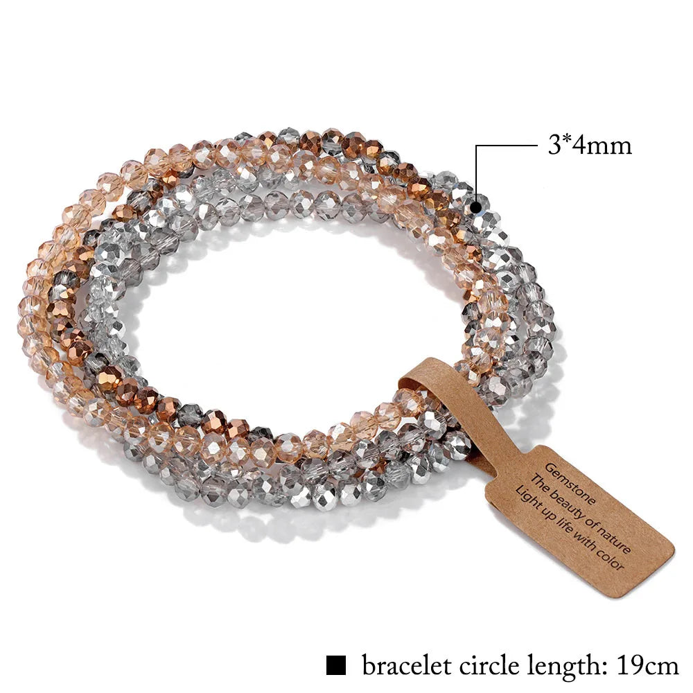 Beautiful Beaded Healing Reiki Crystal Bracelets
