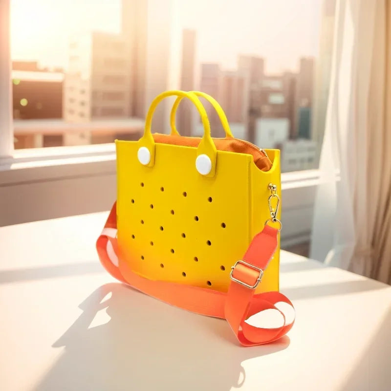 Pastel Palettes Rainbow Tote Handbag