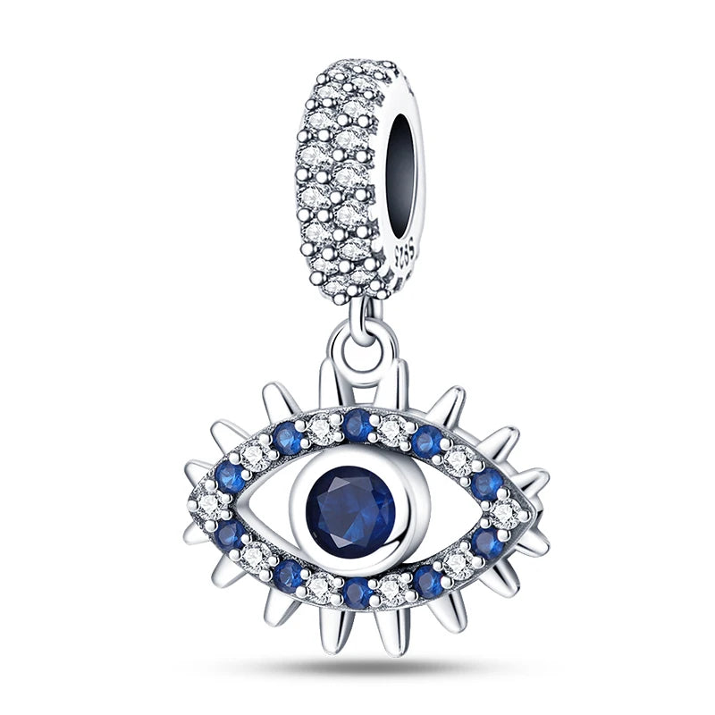 Sparkling Horus Eye Best Wishes Lucky Charms Pendants