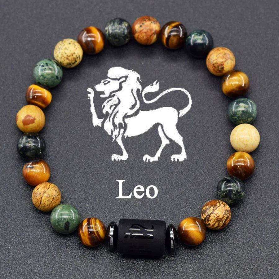 Crystal Cosmic Zodiac Sign Bracelet Constellation Bracelet