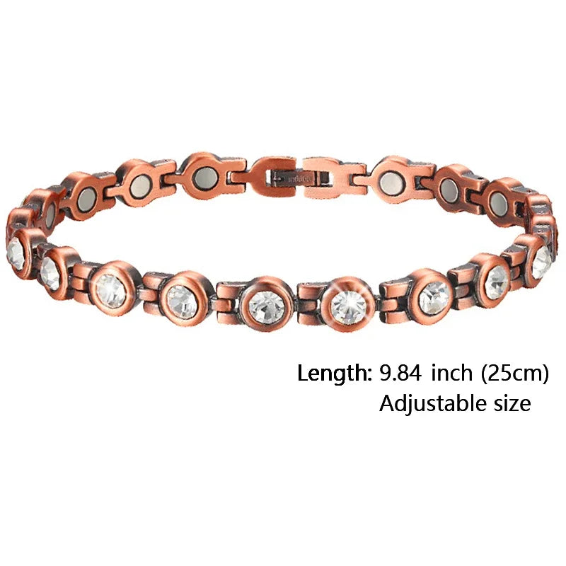 "Ultra Strength Healing Copper Magnetic Anklets"