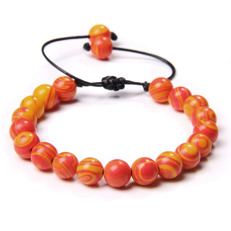 Couple Distance Energy Bracelets Natural Stone Healing