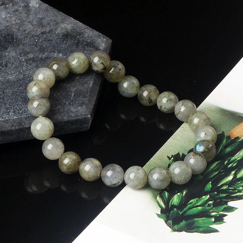 Original Blue Moonstone India Labradorite Beads Bracelets