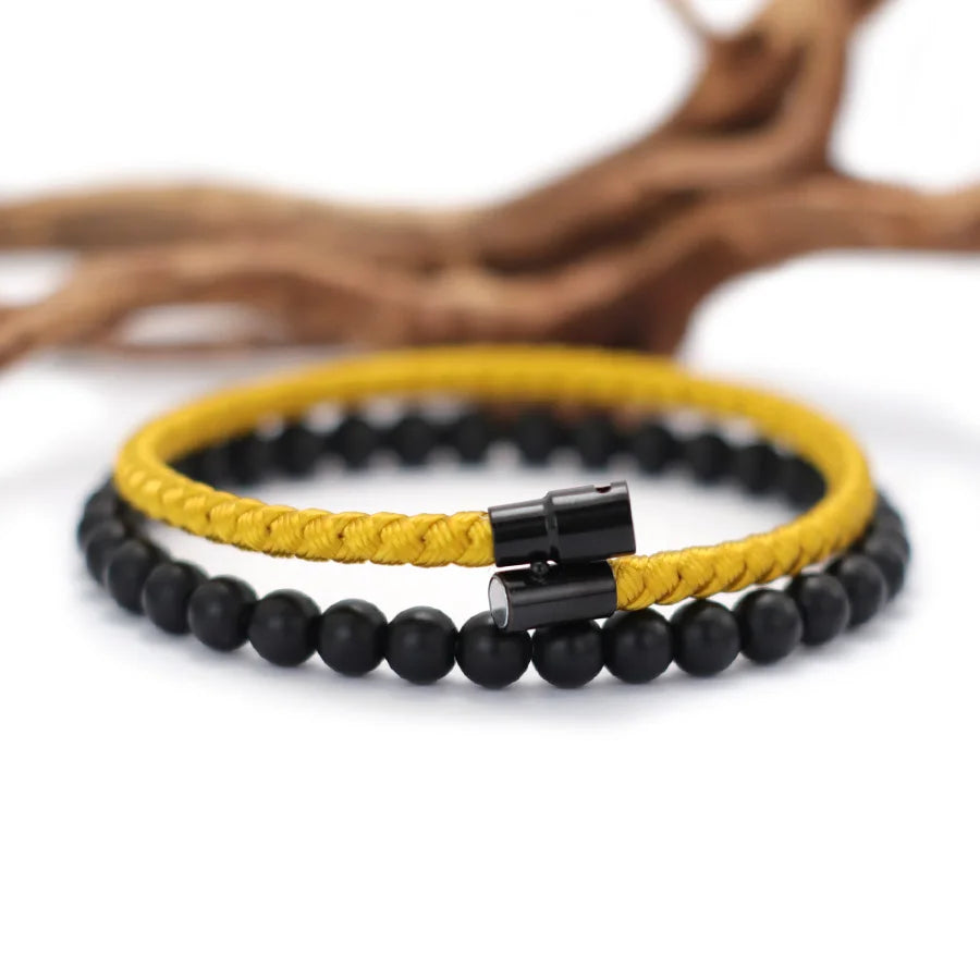 Premium Keel String Healing Bead Bracelet Sets