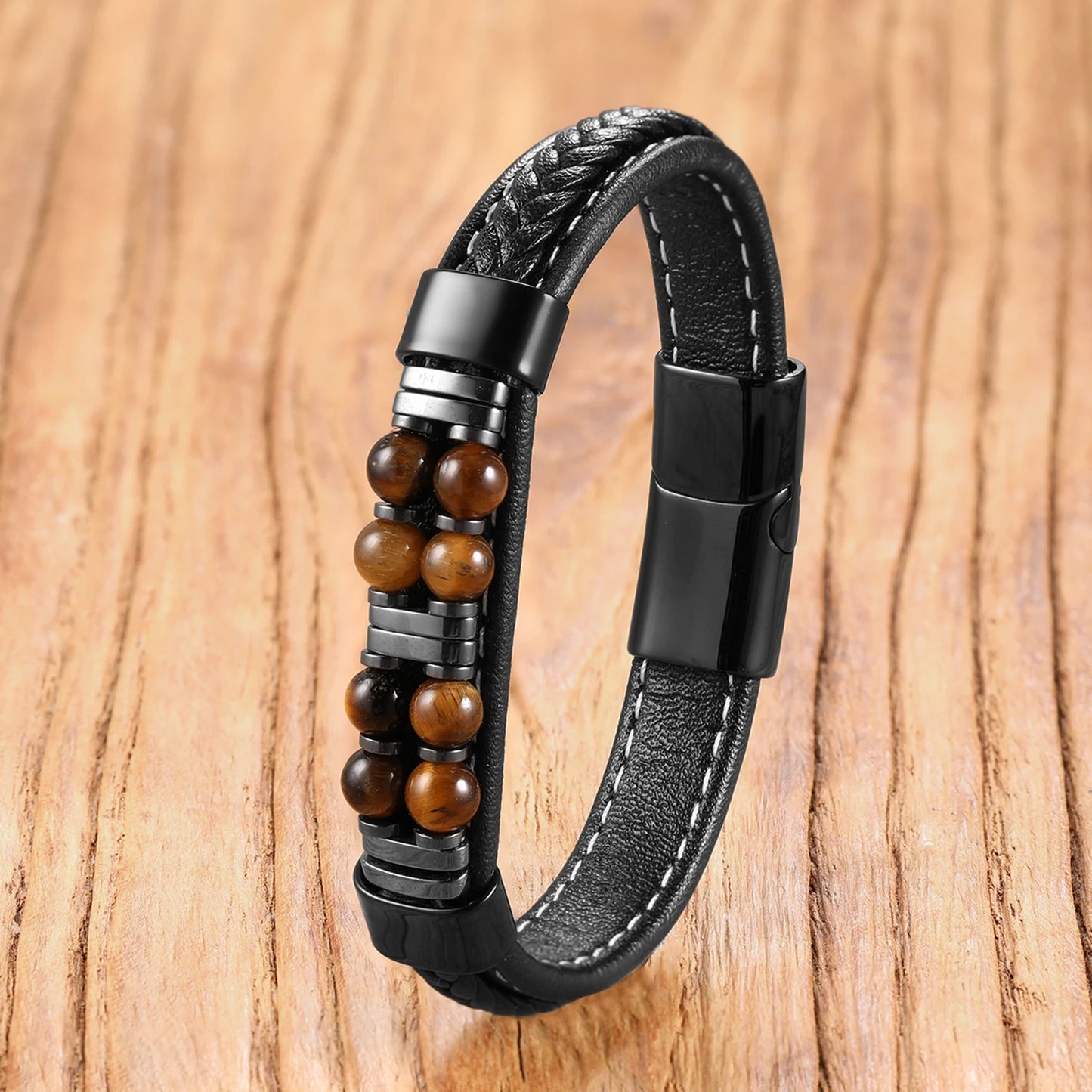 13 Styles Natural Stone Bead Bracelets