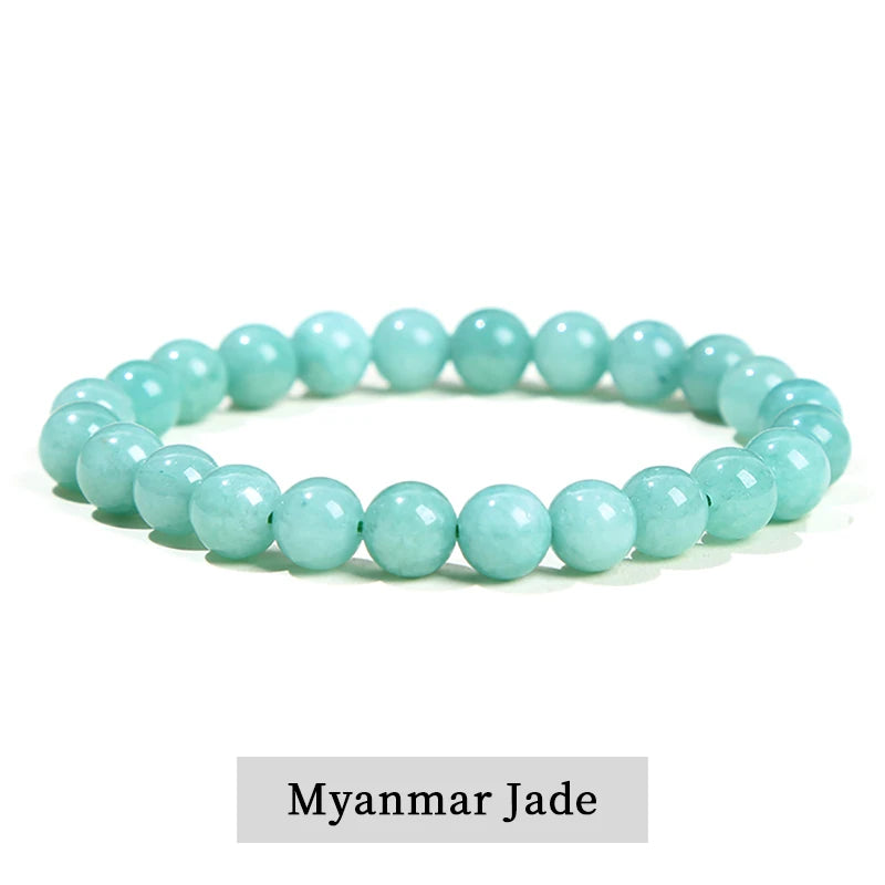 Beautiful Varies Natural Stone Gem Beads Bracelets