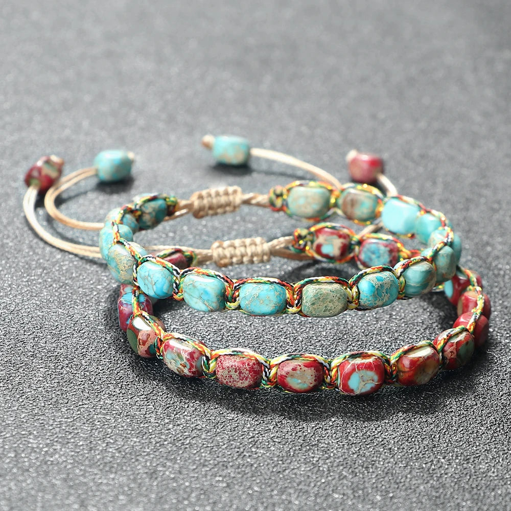Gorgeous Imperial Stone Beaded Bracelet