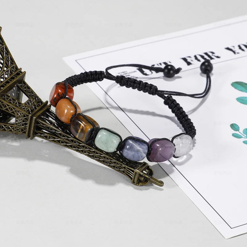 Rock Charm Healing Stone Bracelet