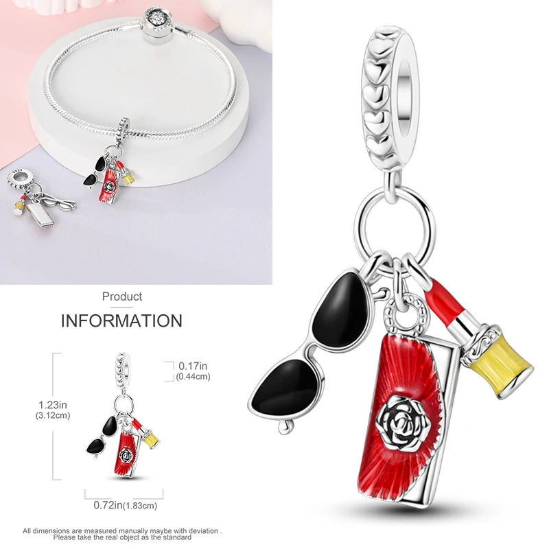 Explore Vibrancy Silver Array Charms Pendants