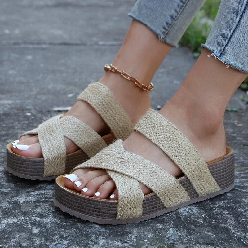 Gladiator Platform Sandals