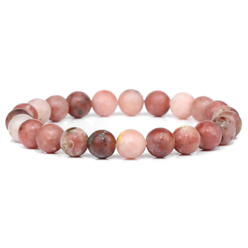 Pink Series 2 Natural Stone Bracelets