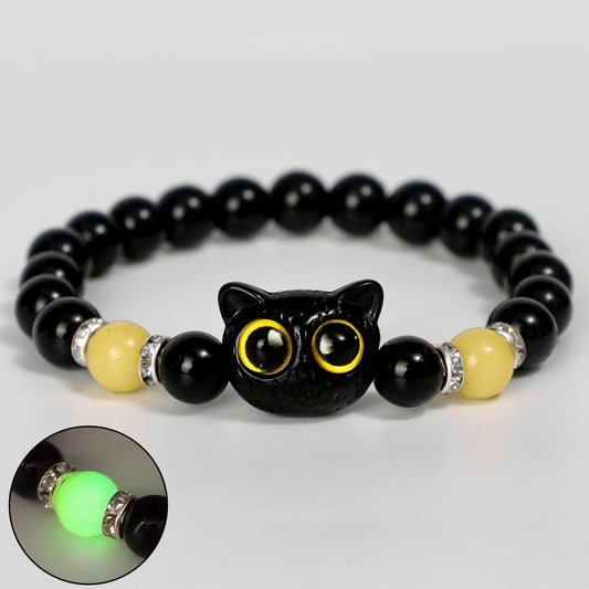 Luminous Big Eye Cat Bracelets