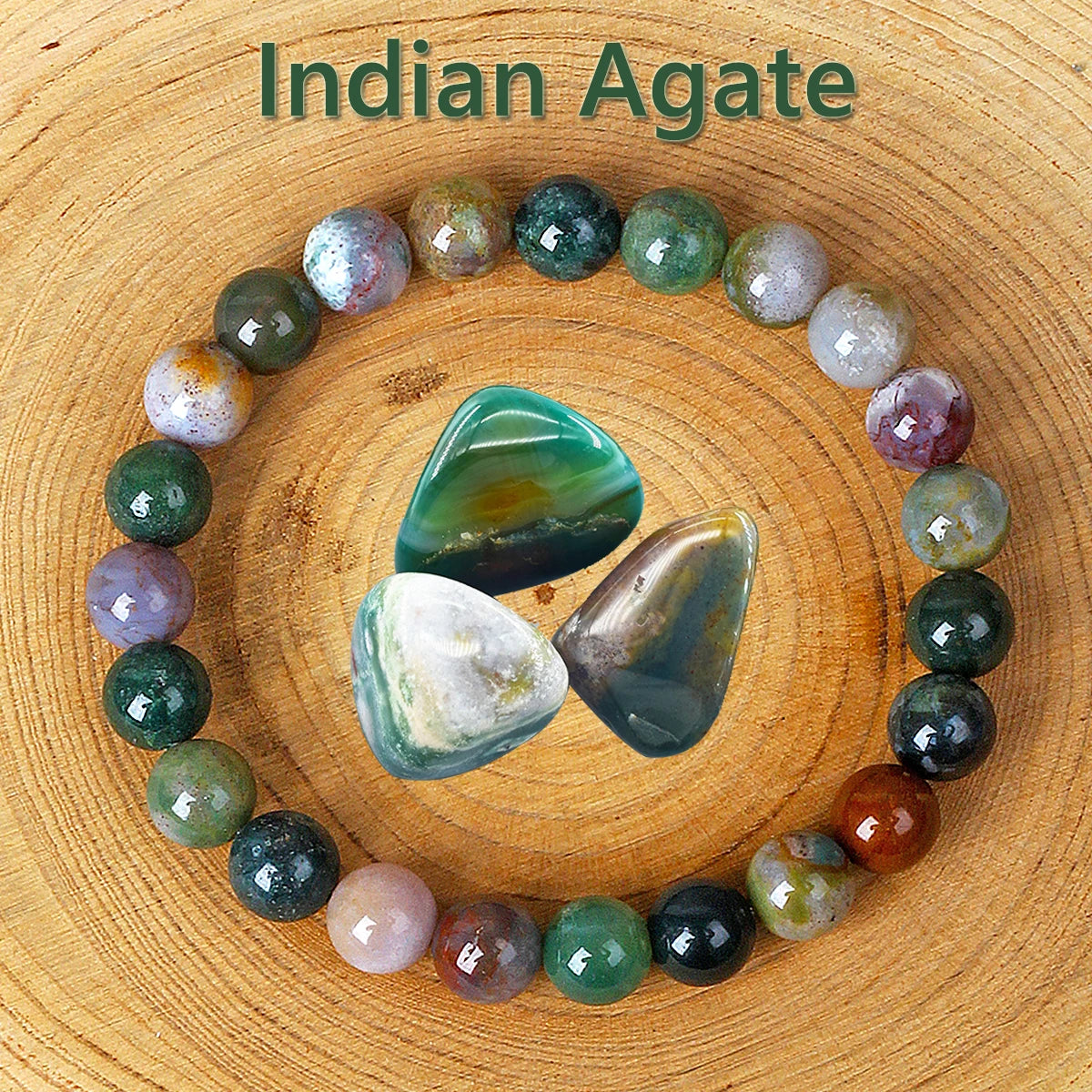 Genuine Crystal Round Healing Bracelets