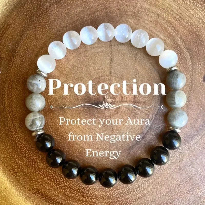 Blazing Lucky Beaded Protection Bracelet