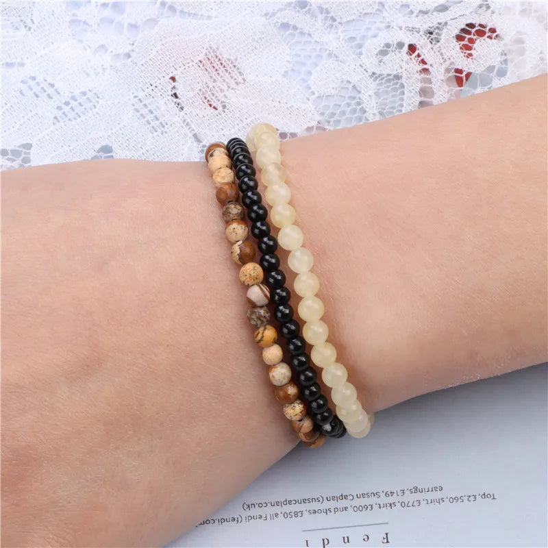 Mix Match 3pcs Beads Bracelets Sets