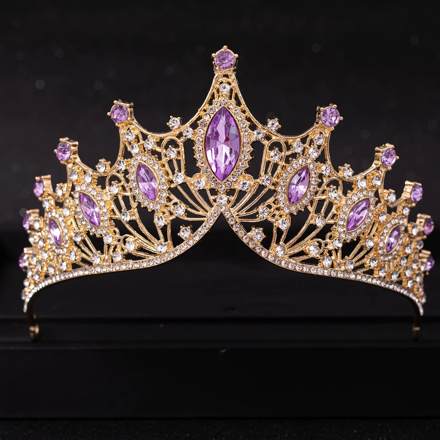 Royal Crystal Bridal Tiara Crowns