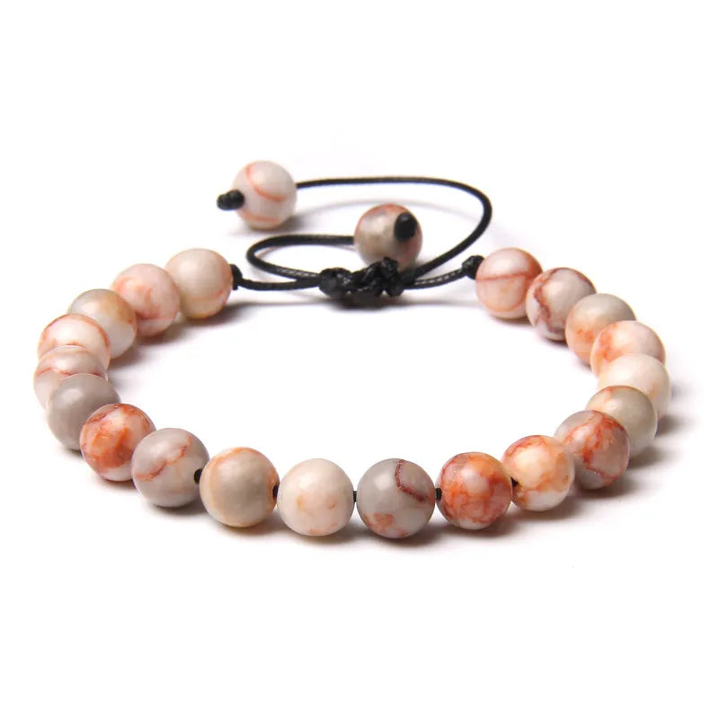 Couple Distance Energy Bracelets Natural Stone Healing