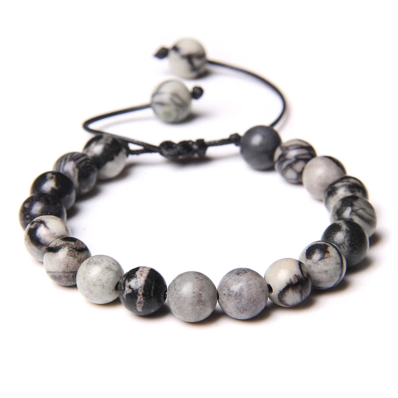 Couple Distance Energy Bracelets Natural Stone Healing
