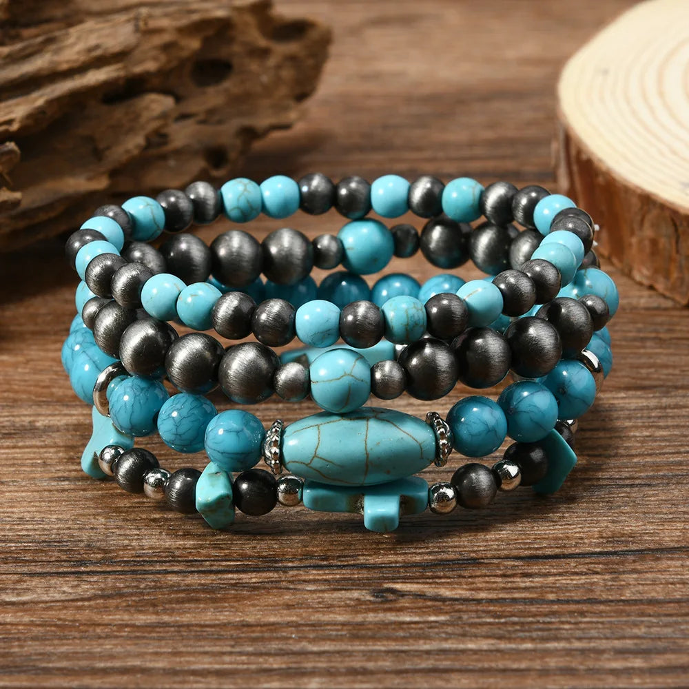 Western Smooth Country Charm Bracelets