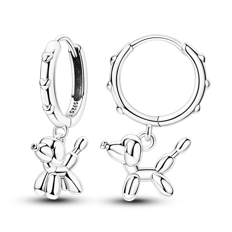 Elegantly Shaped Sparkling Pave Earrings