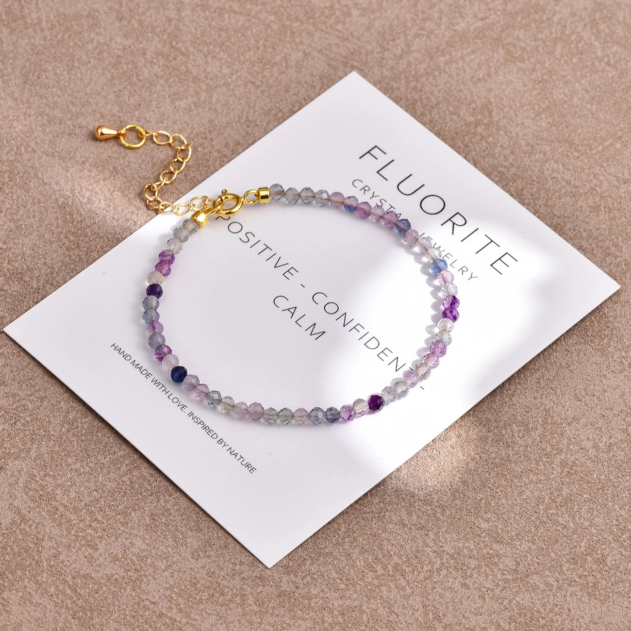 Dainty Healing Crystal Modern Design Bracelets